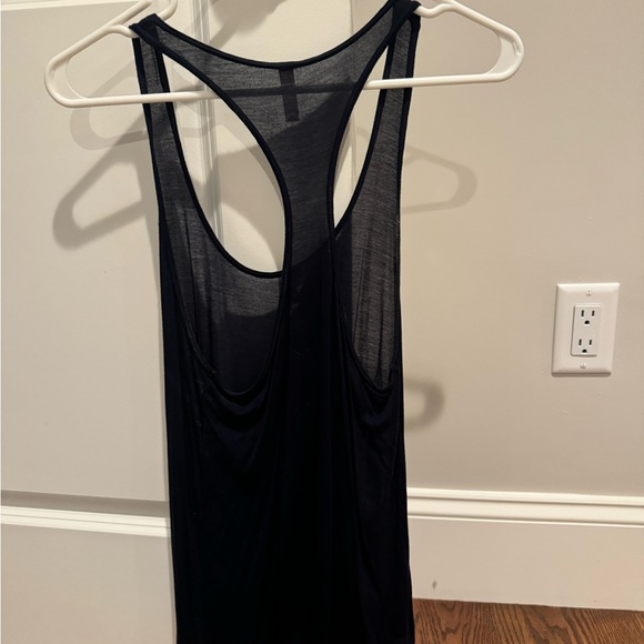 Free People Sheer Black Tank Top - Picture 2 of 2